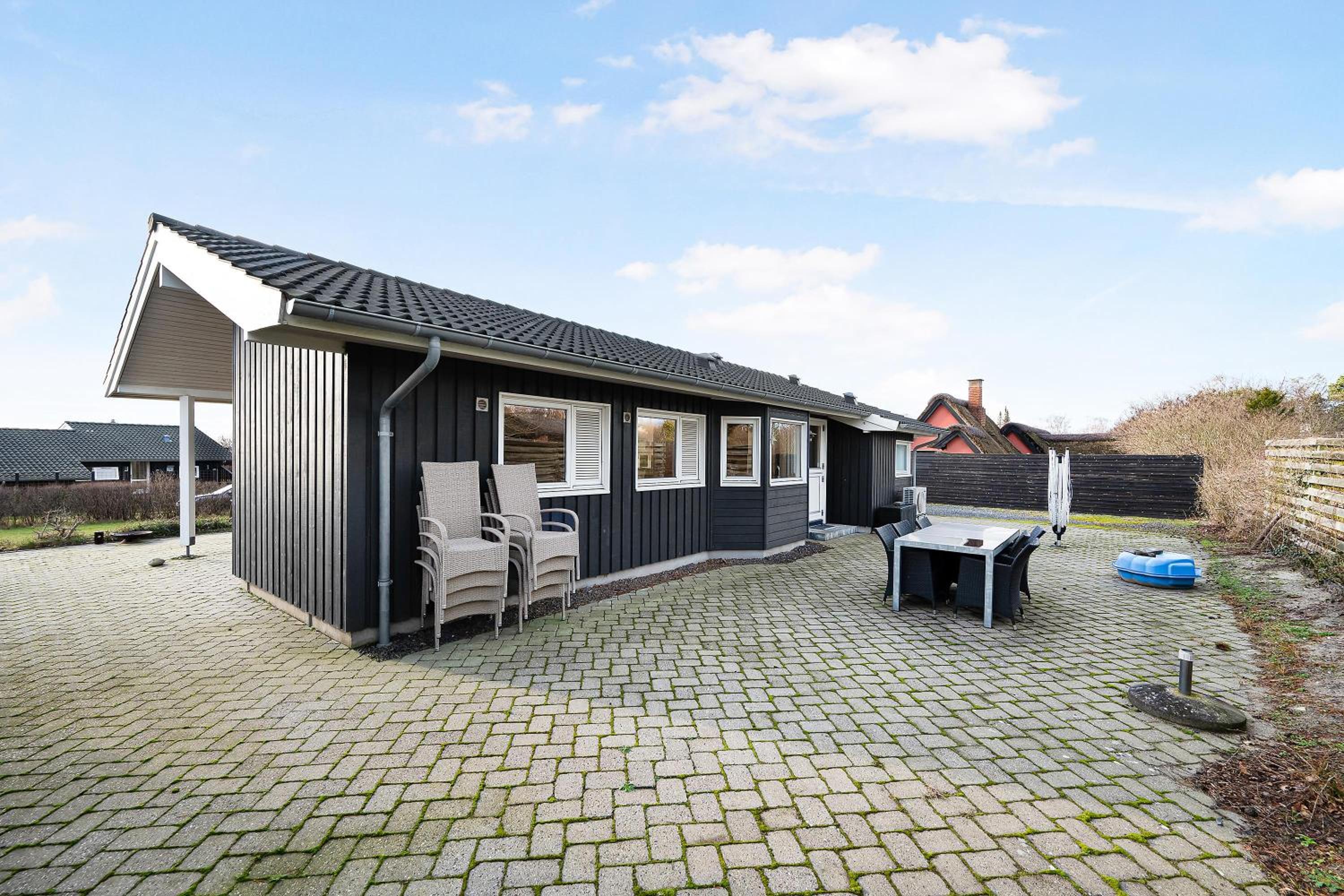 Flot Feriehus Med Udsigt Over Ebeltoft Bugten