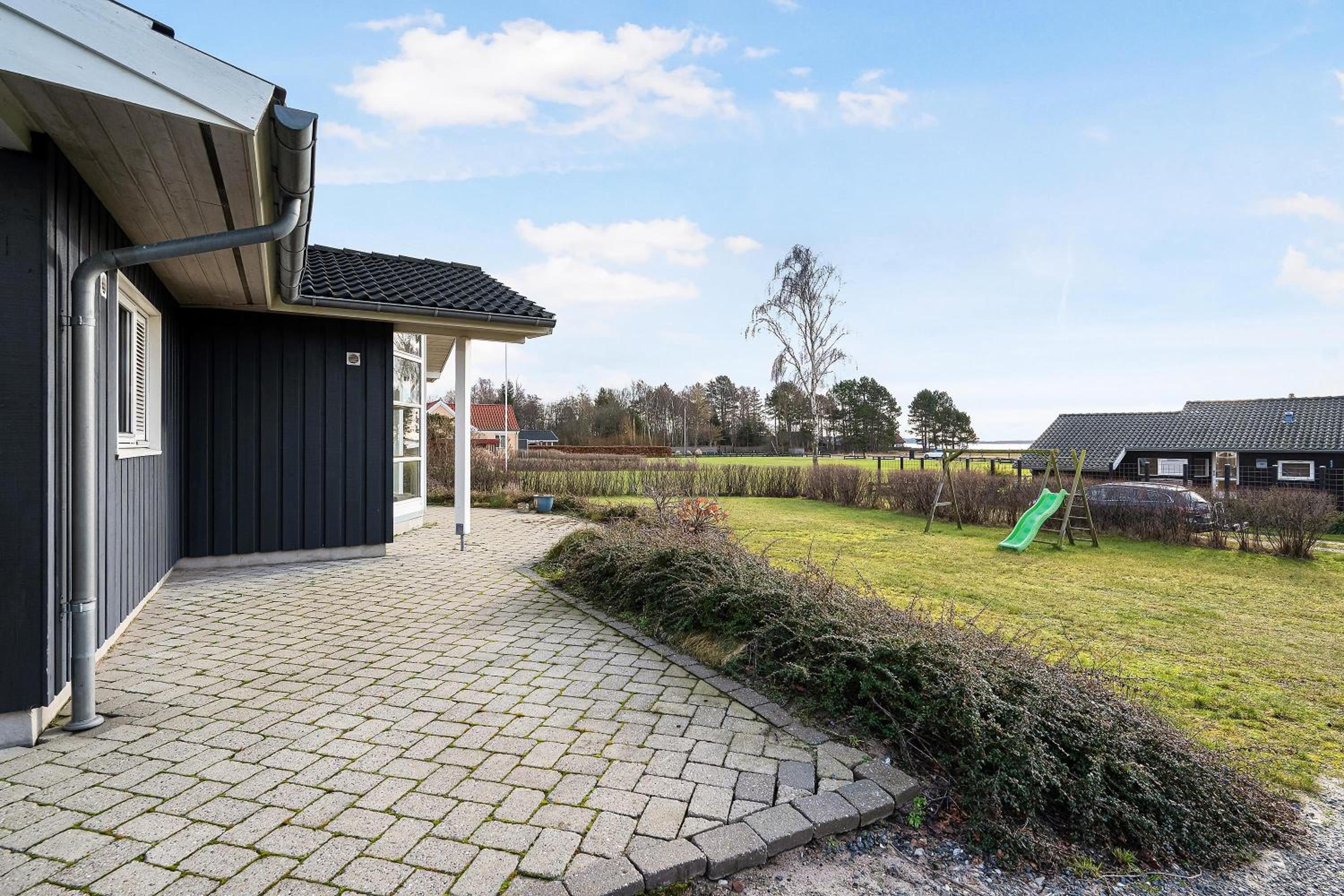Flot Feriehus Med Udsigt Over Ebeltoft Bugten