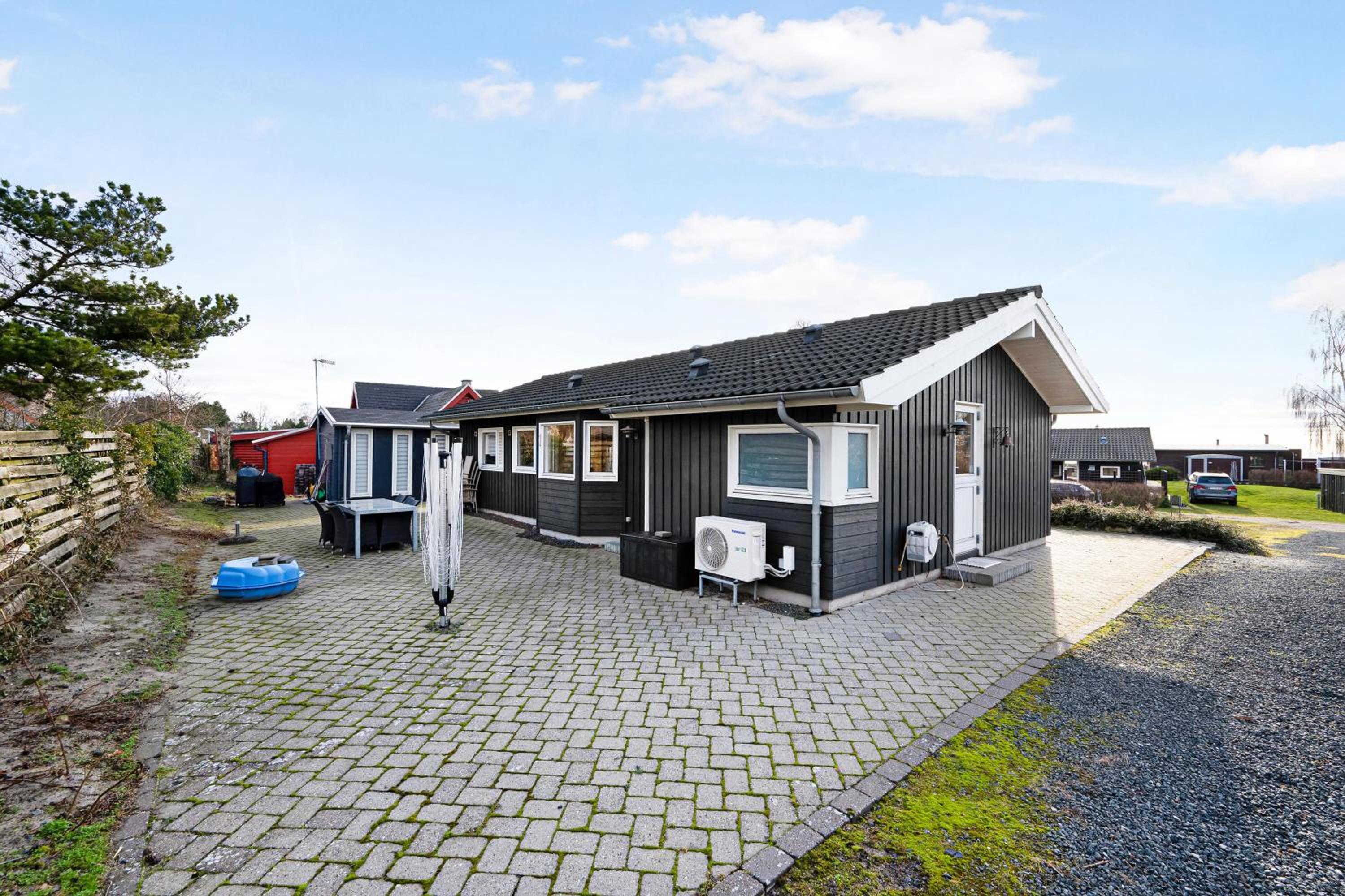 Flot Feriehus Med Udsigt Over Ebeltoft Bugten