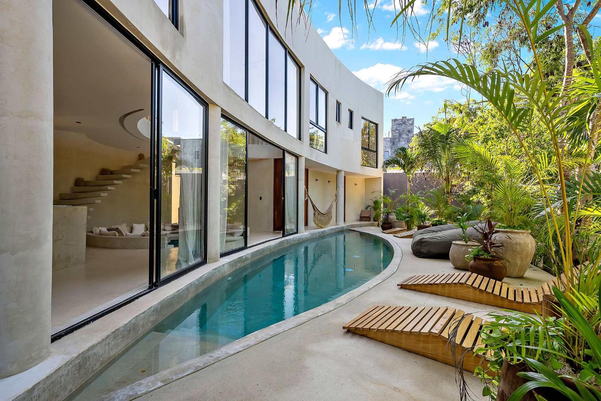 Majestic Jungle Villa with 2 Pools & Rooftop BBQ view 3