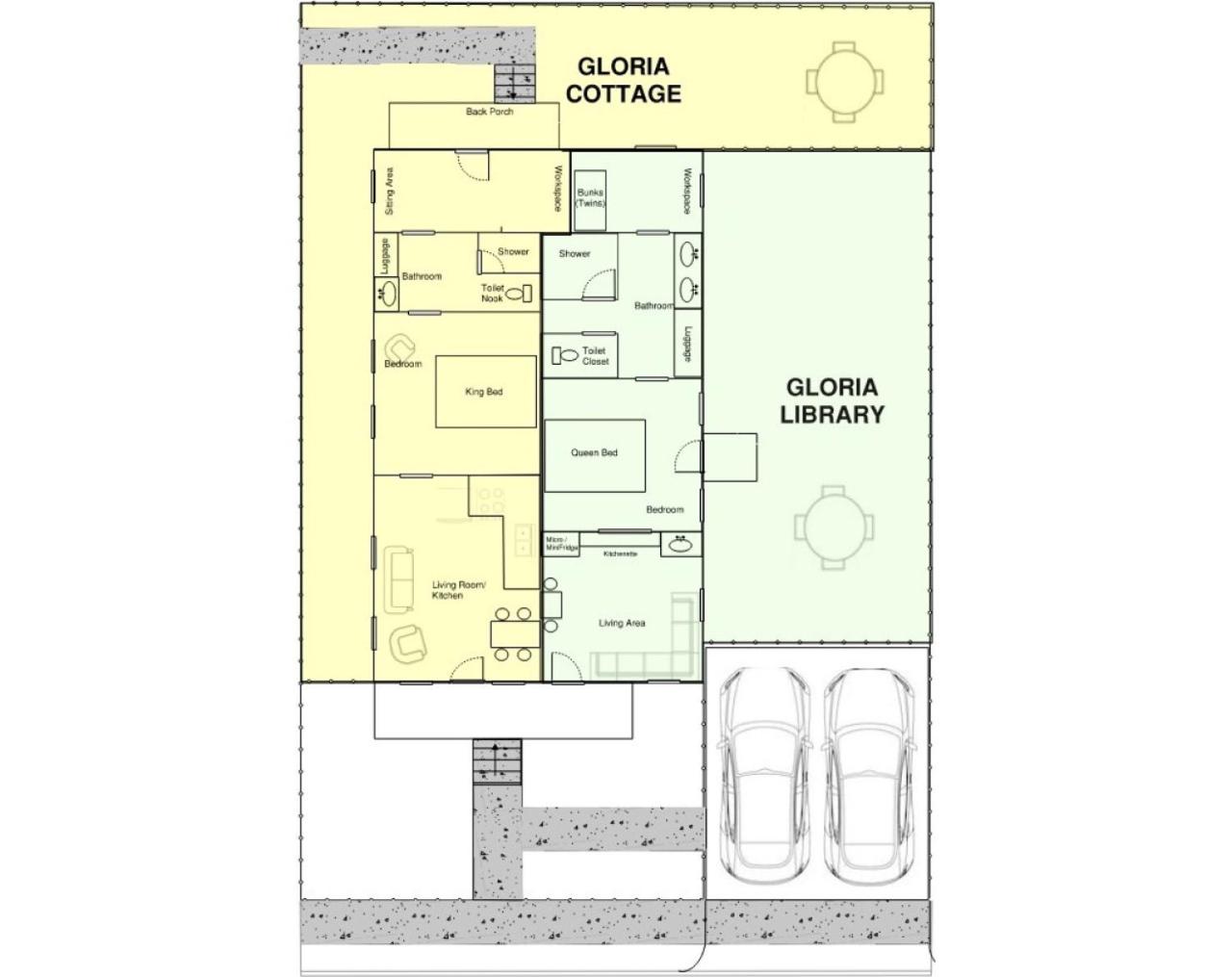 Gloria Cottage - 2 blocks to Magnolia and 3 mins to Baylor view 2