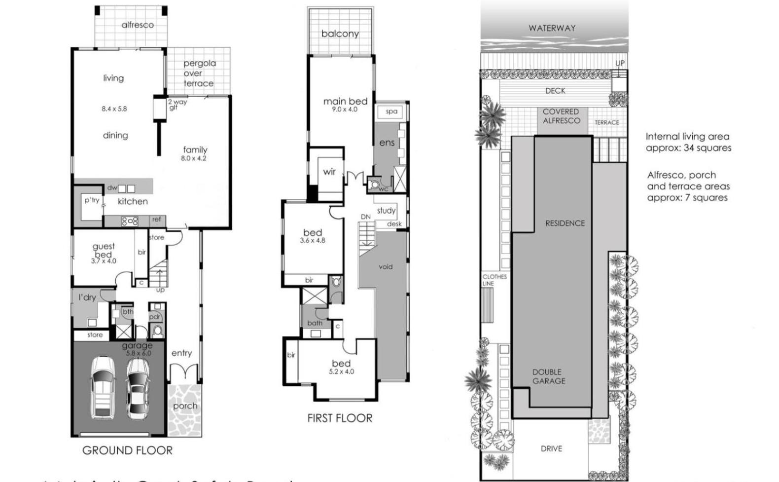 Waterfront Martha Cove Getaway 250m from beach