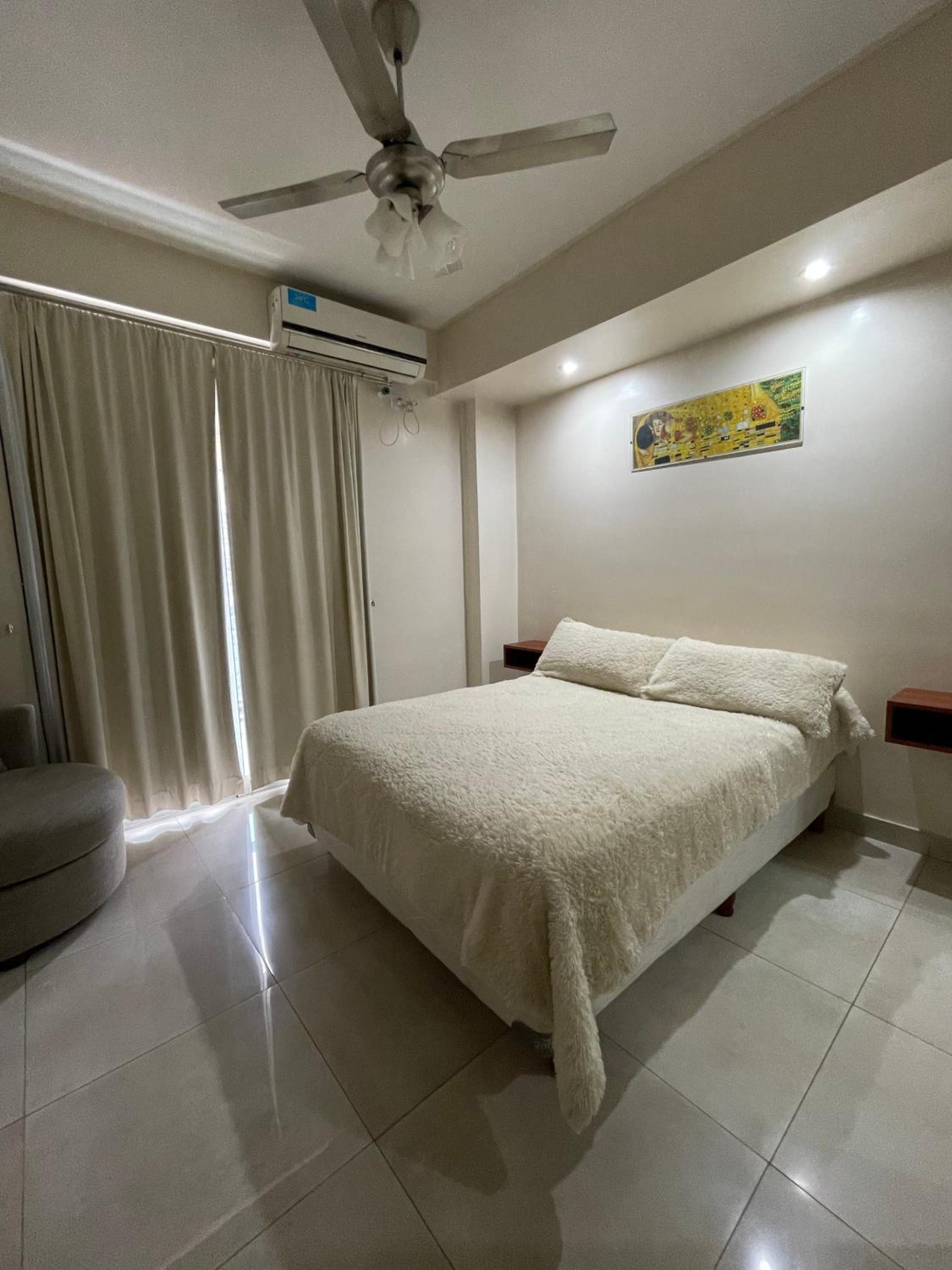 Ultra comfy en Barrio Norte- un dormi con lavarrop