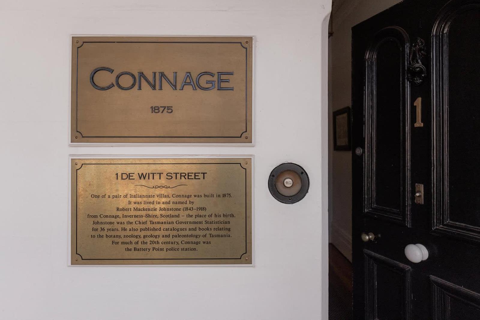 Connage - Historic Battery Point Police Station