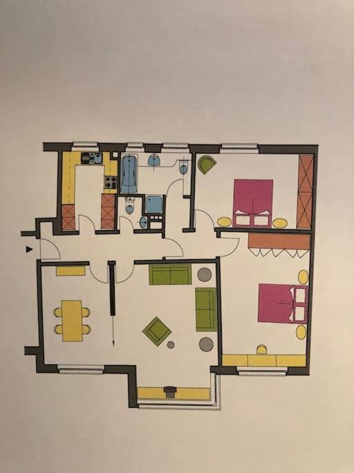 Executive 2BR apt near lake and city center - Dufour 4