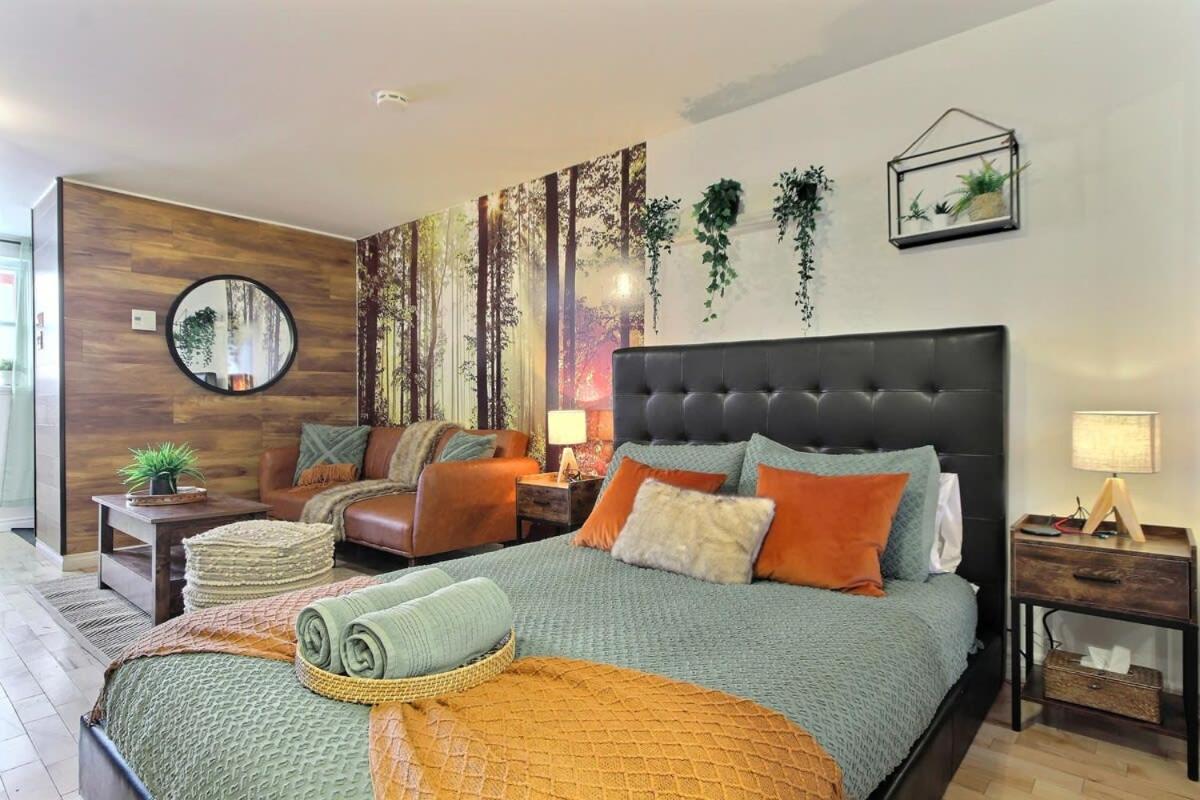 Enchanting Loft - Fireplace AC Quebec Downtown