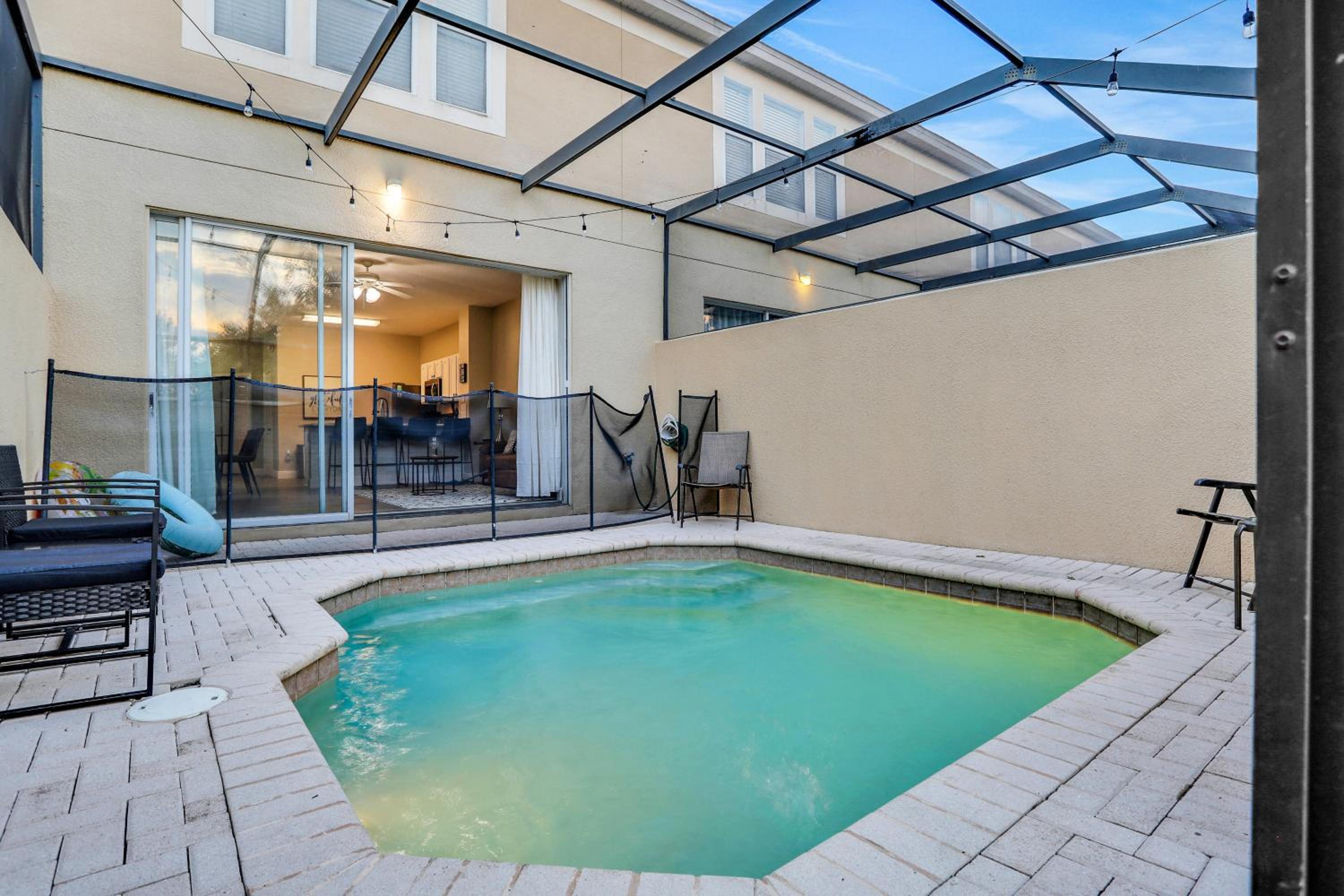 Elegant Townhome w Water Park near Disney Parks