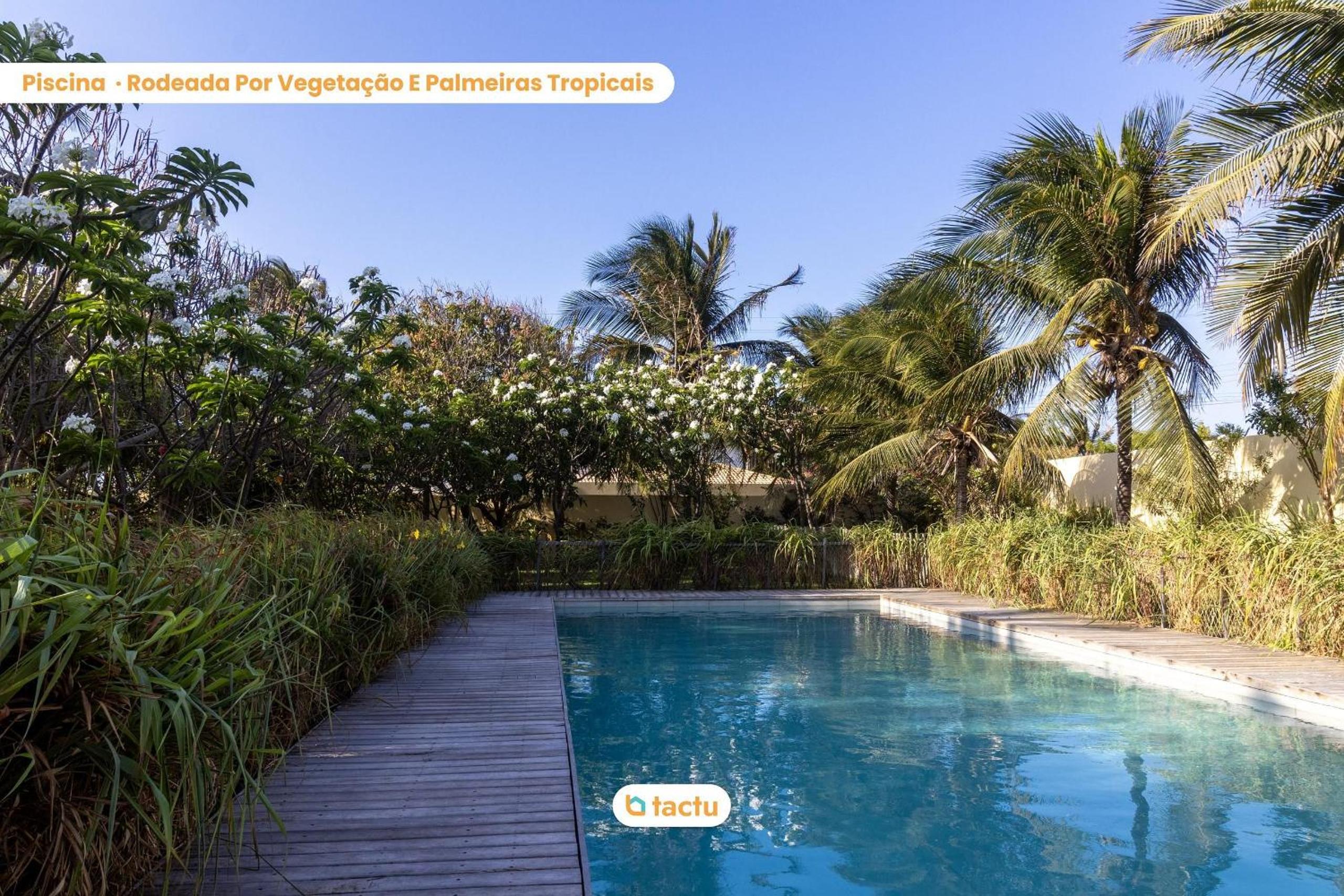 Casa Gracinda: large pool & garden in Fortim