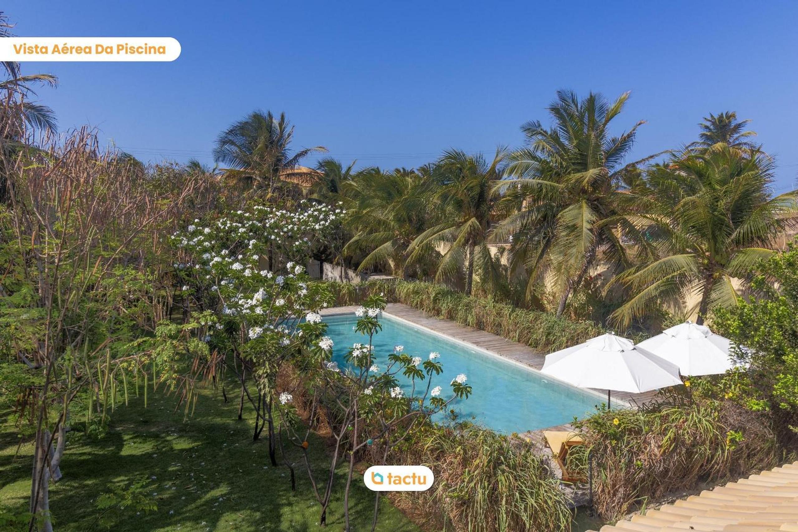 Casa Gracinda: large pool & garden in Fortim