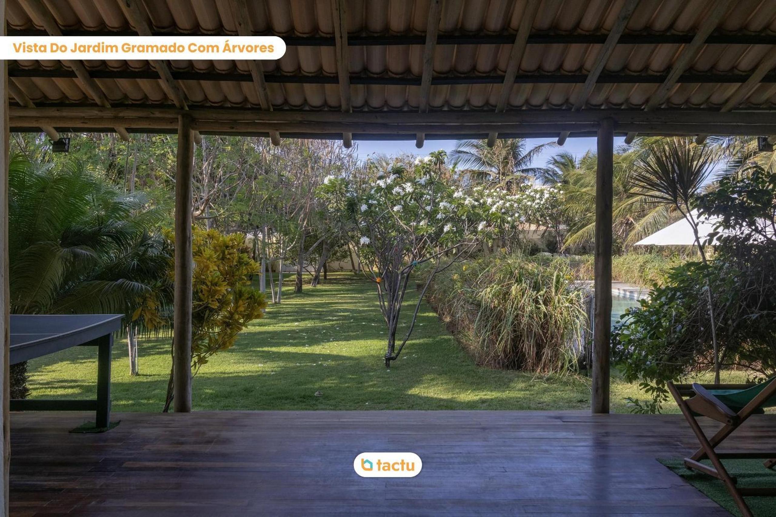 Casa Gracinda: large pool & garden in Fortim