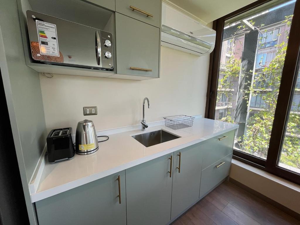HOM I Amplio y Lujoso Depto 4PAX 2D2B En Santiago