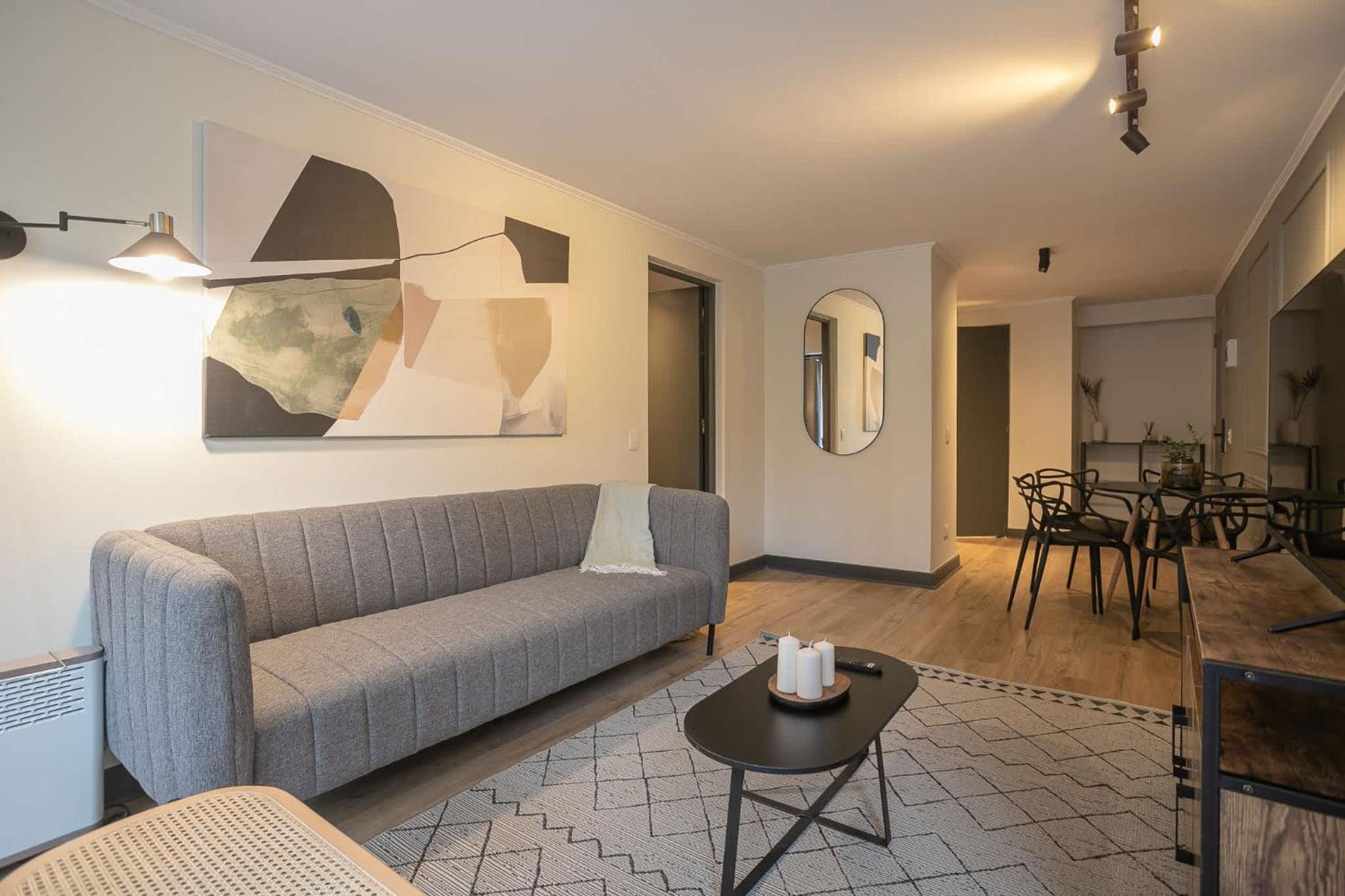 2BD2BR Apartment in the best area of Santiago