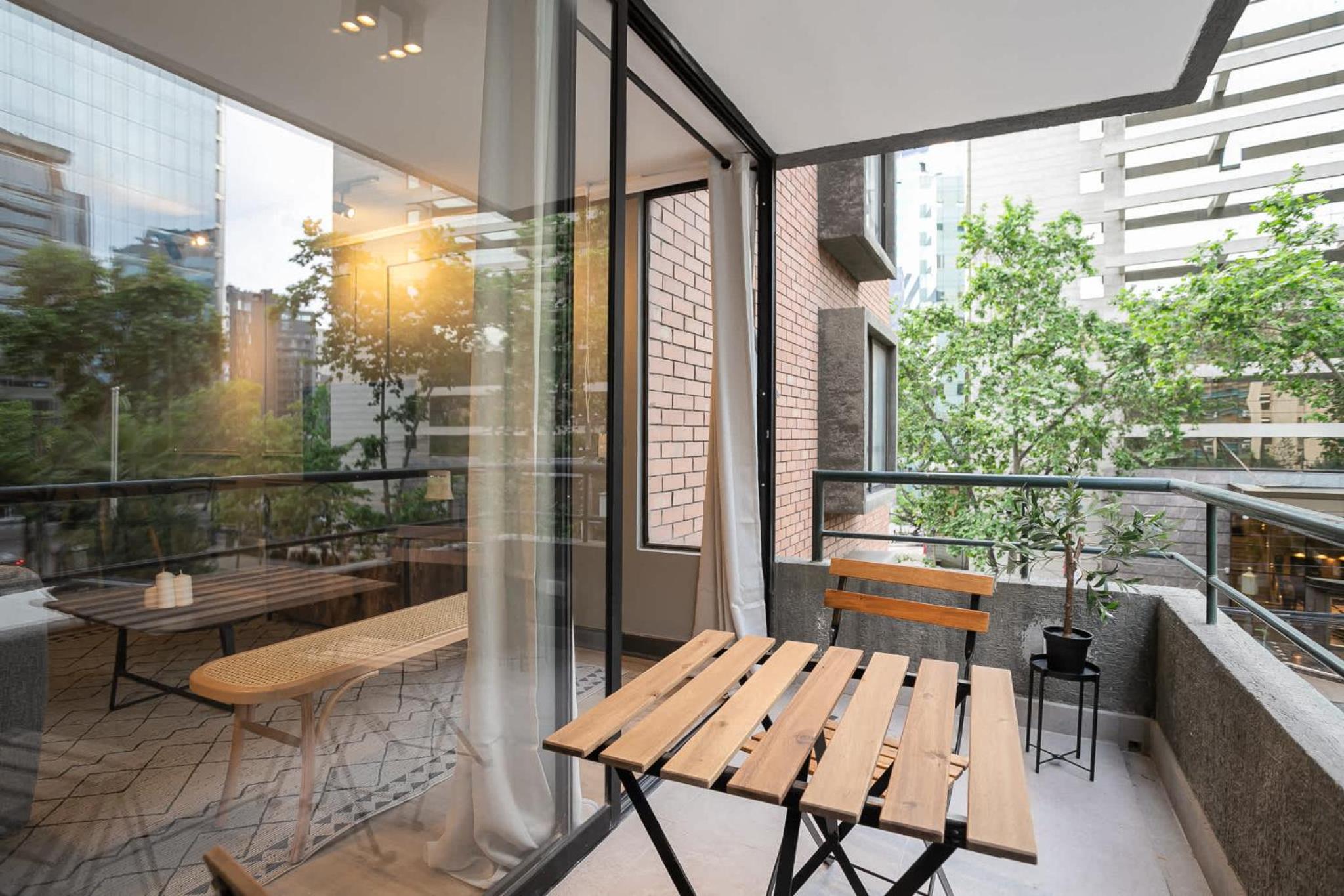 2BD2BR Apartment in the best area of Santiago
