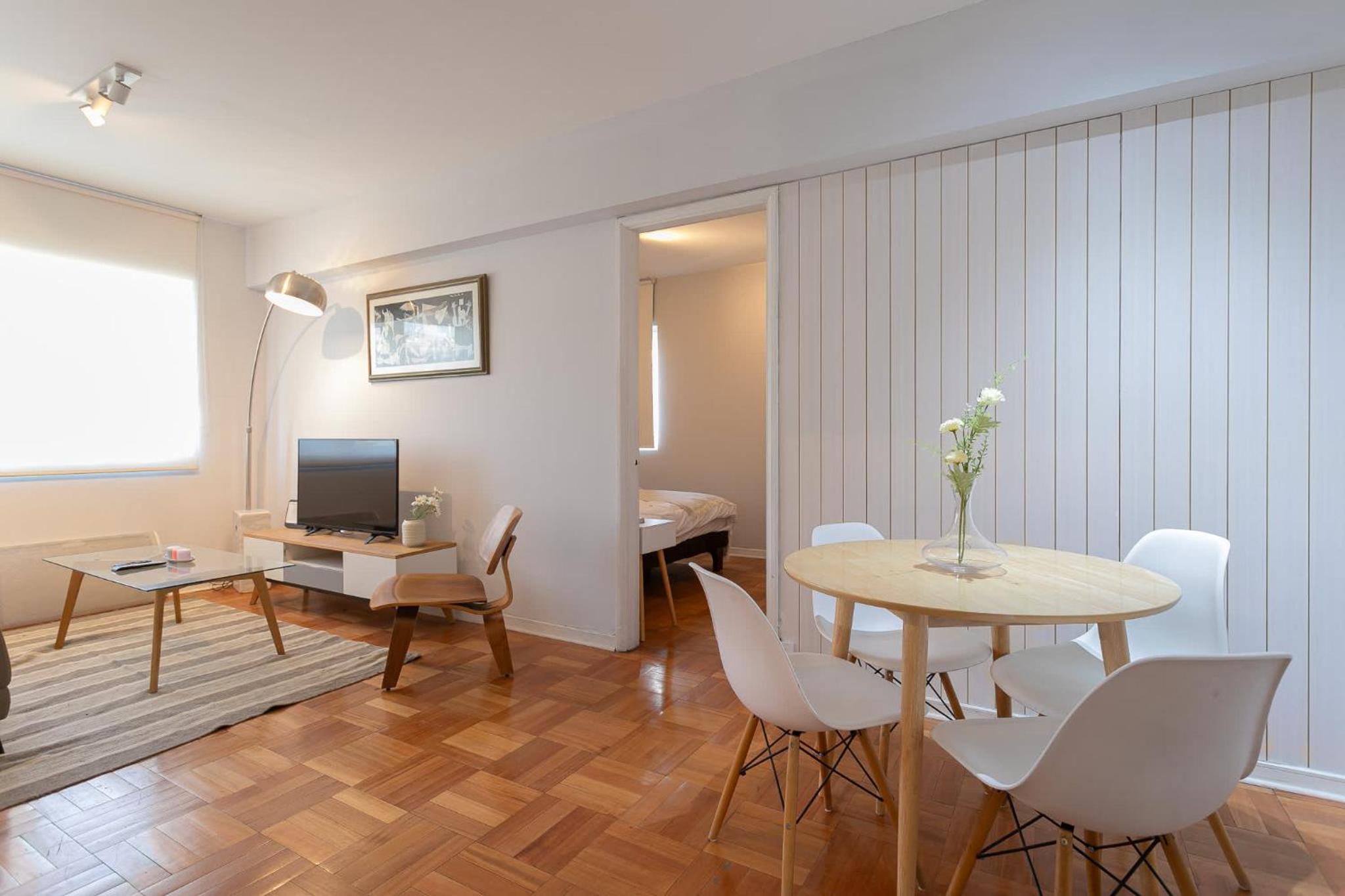 Comfortable apartment for 4 in the heart of Stgo