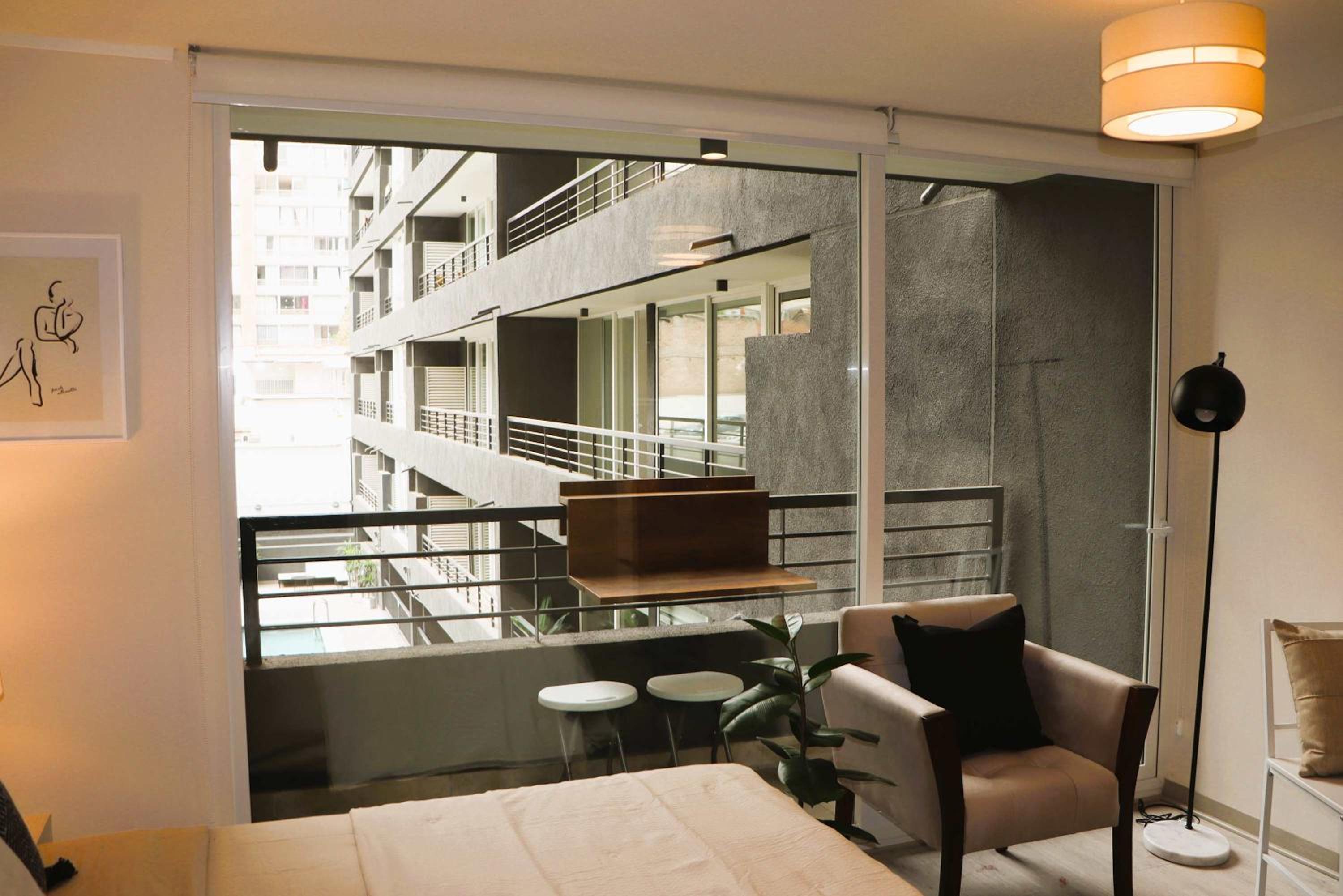HOM I Luminoso y Acogedor Studio 2PAX en Santiago