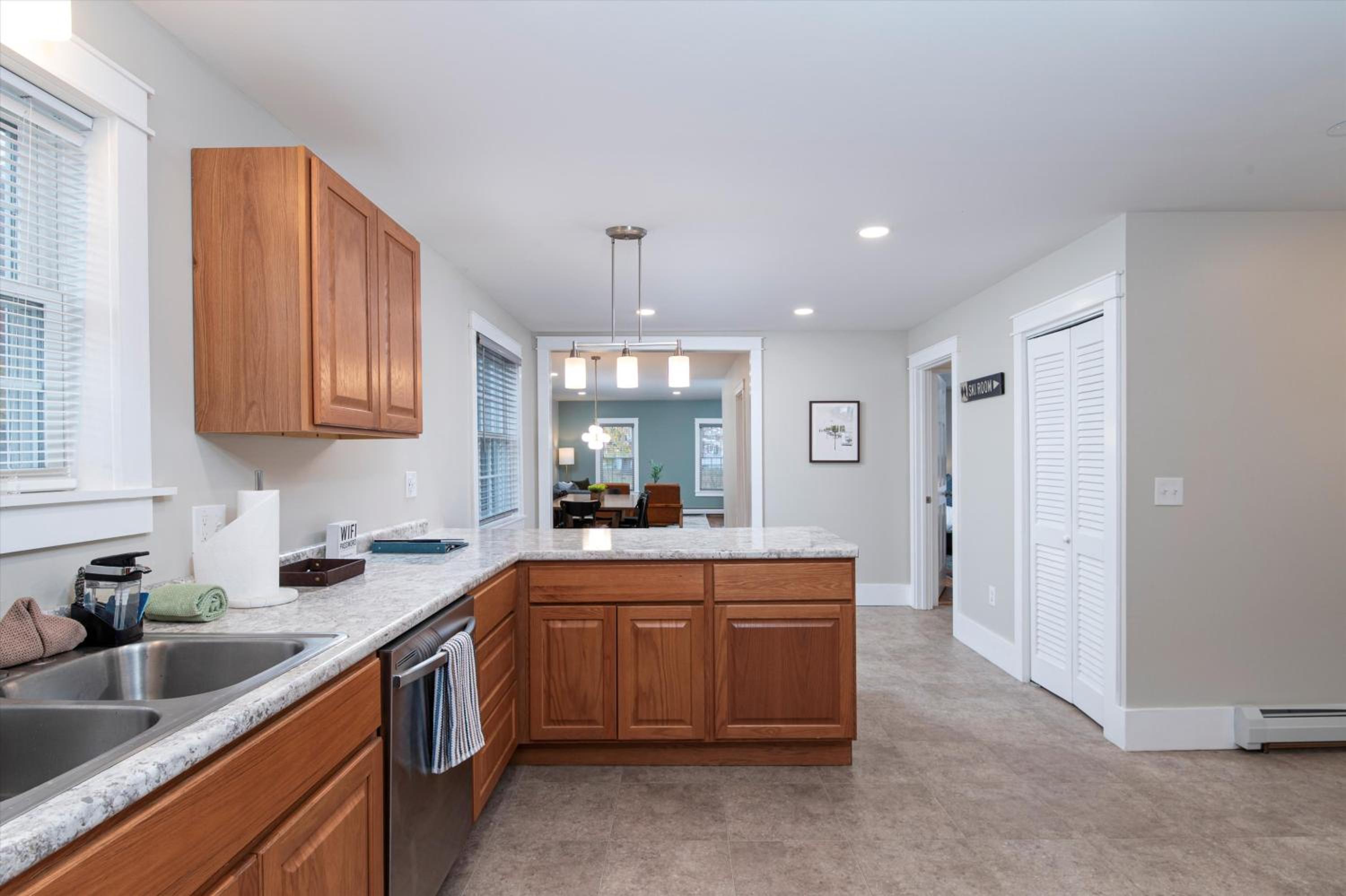 Rutland Vacations - Updated Family-sized Home in Heart of Rutland, Near Slopes, EV, Hot Tub, Fire Pit - Property Image 3