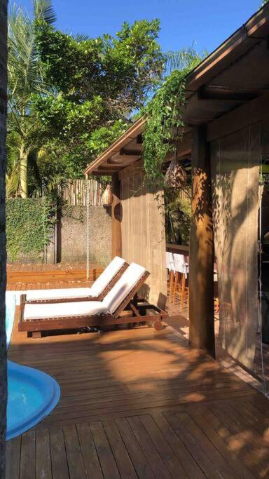 Casa hóspede privativa -Área piscina compartilhada