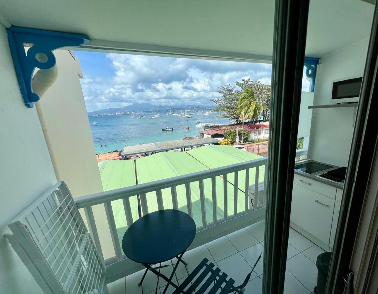 Les Trois Ilets Studio Face à la Mer avec Balcon view 2