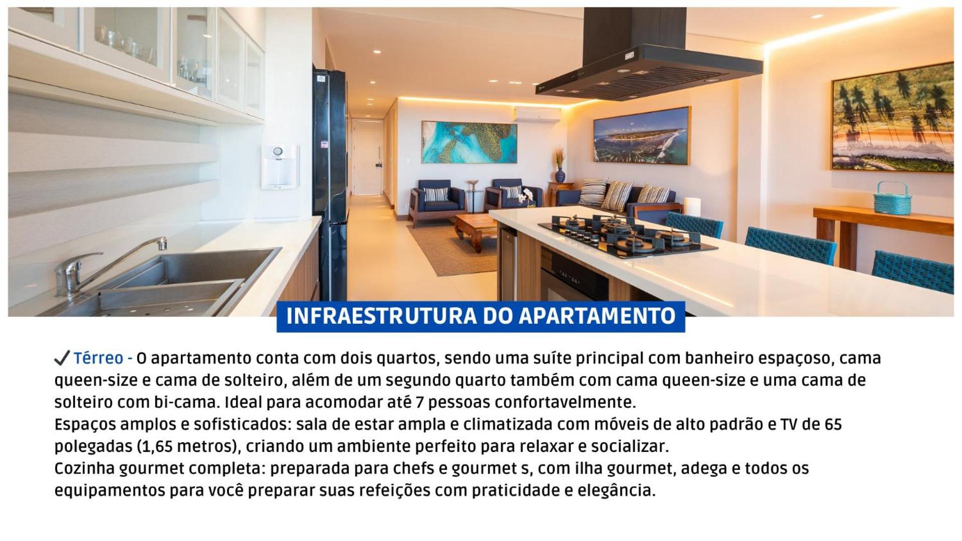 Apartamento Luxuoso à Beira-mar em Praia do Forte!