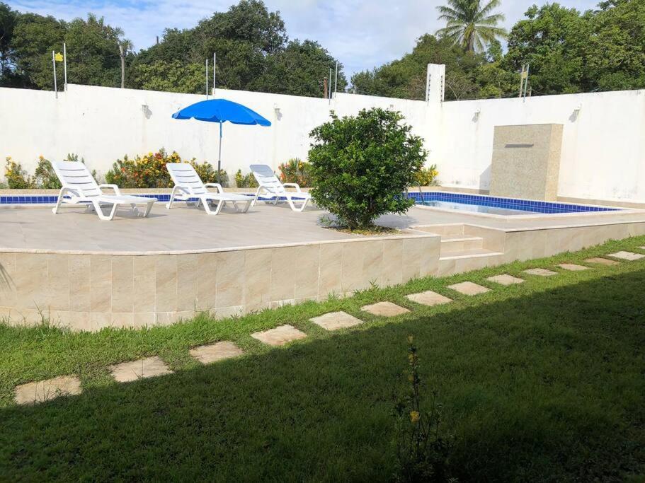 Casa agradável com piscina na Ilha de Boipeba