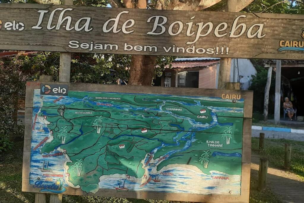 Casa agradável com piscina na Ilha de Boipeba