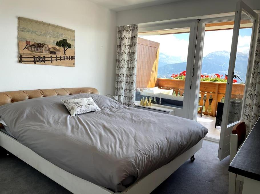 Magnifique appartement avec piscine, balcon et vue