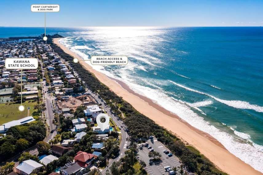 Funky Beachfront House Opposite Kawana Surf Club