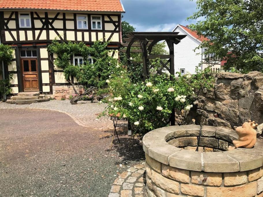 Fachwerkhaus mit rustikalem Weinkeller und Garten, ganze Unterkunft, gute Lage