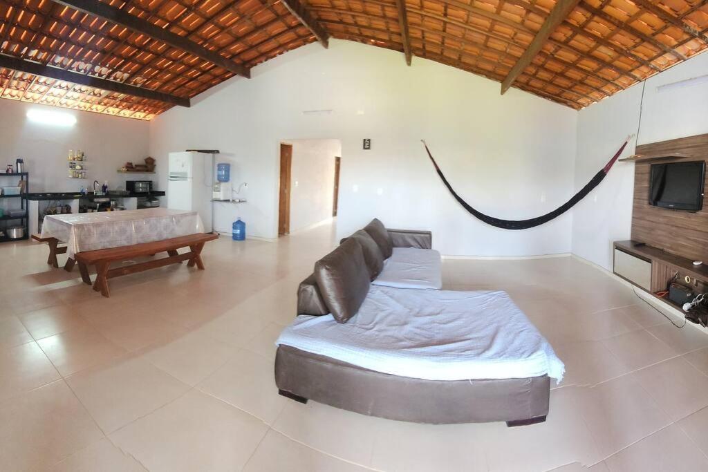 Casa Praiana pé na areia Morro Branco