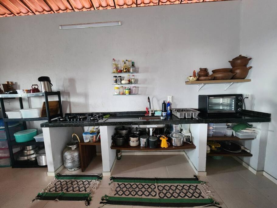 Casa Praiana pé na areia Morro Branco
