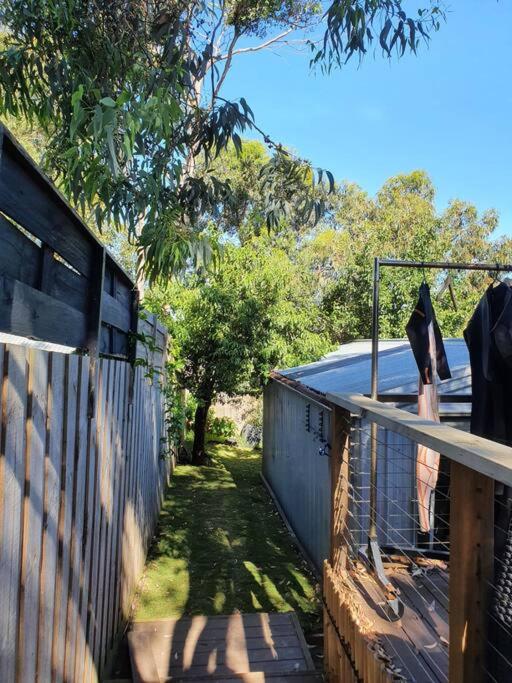 Family beach house among the gum trees