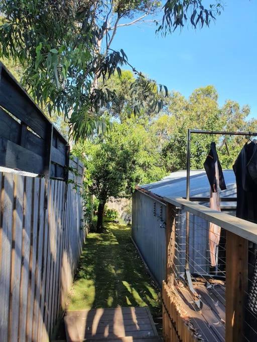 Family beach house among the gum trees