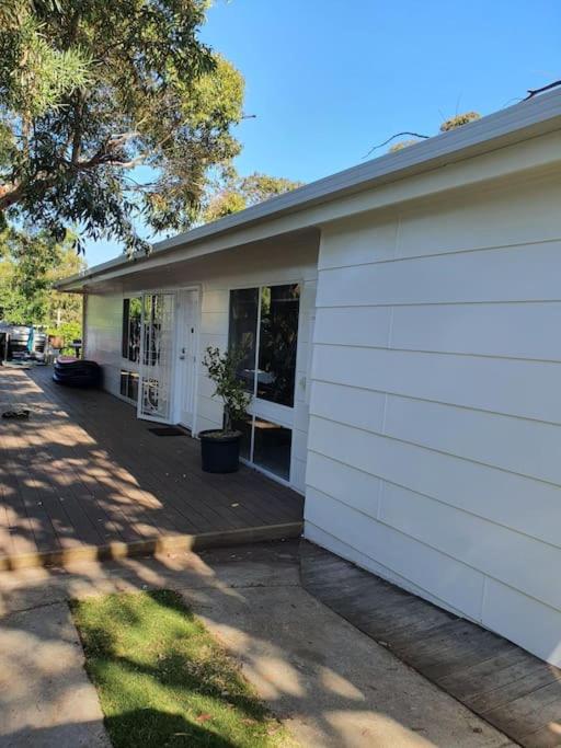Family beach house among the gum trees