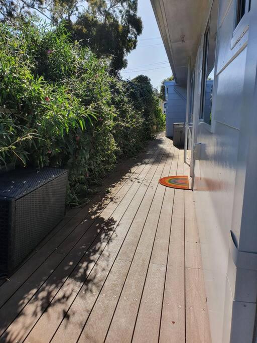 Family beach house among the gum trees