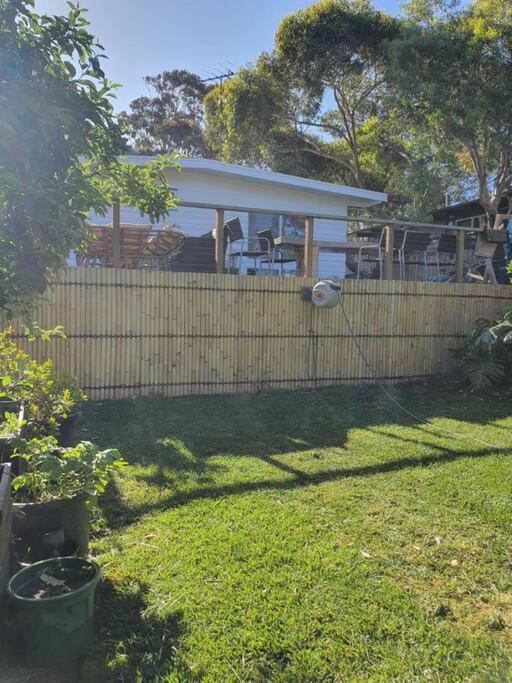 Family beach house among the gum trees