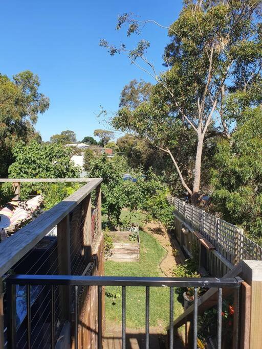 Family beach house among the gum trees