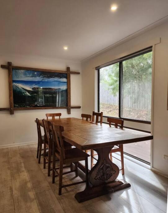 Family beach house among the gum trees