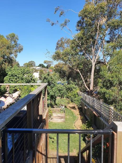 Family beach house among the gum trees