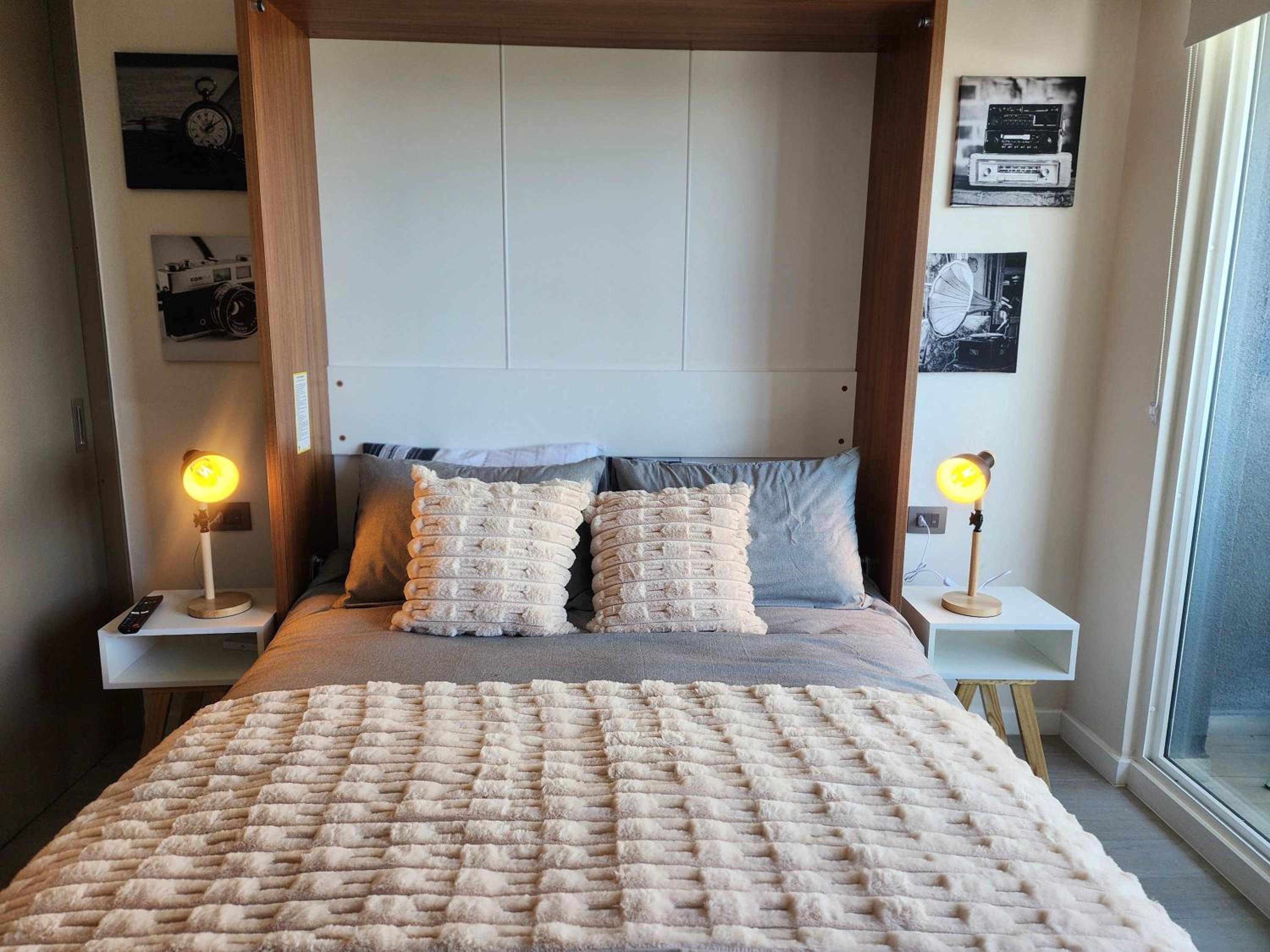 HOM I Luminoso Studio 2PAX con Terraza en Santiago