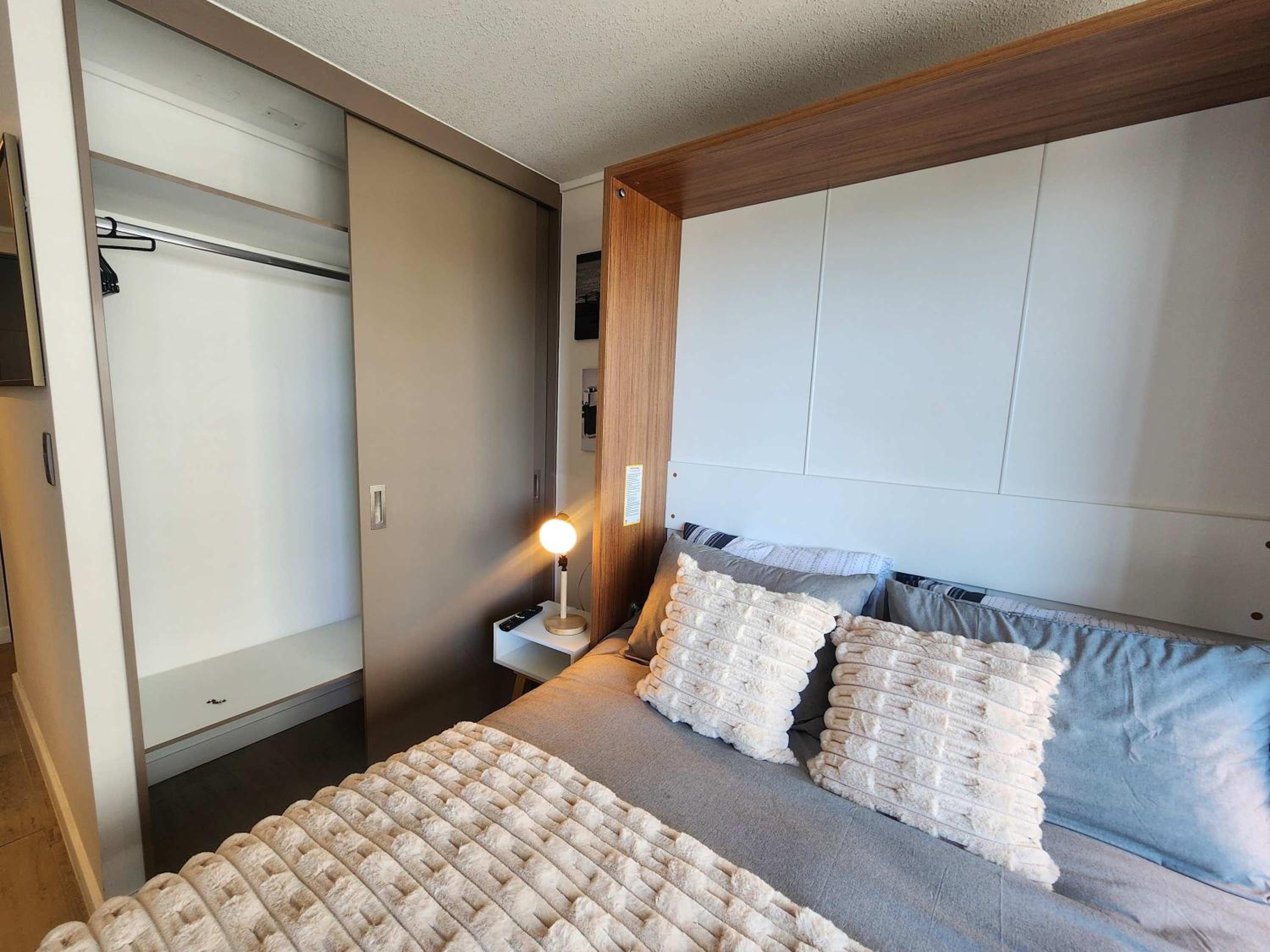 HOM I Luminoso Studio 2PAX con Terraza en Santiago