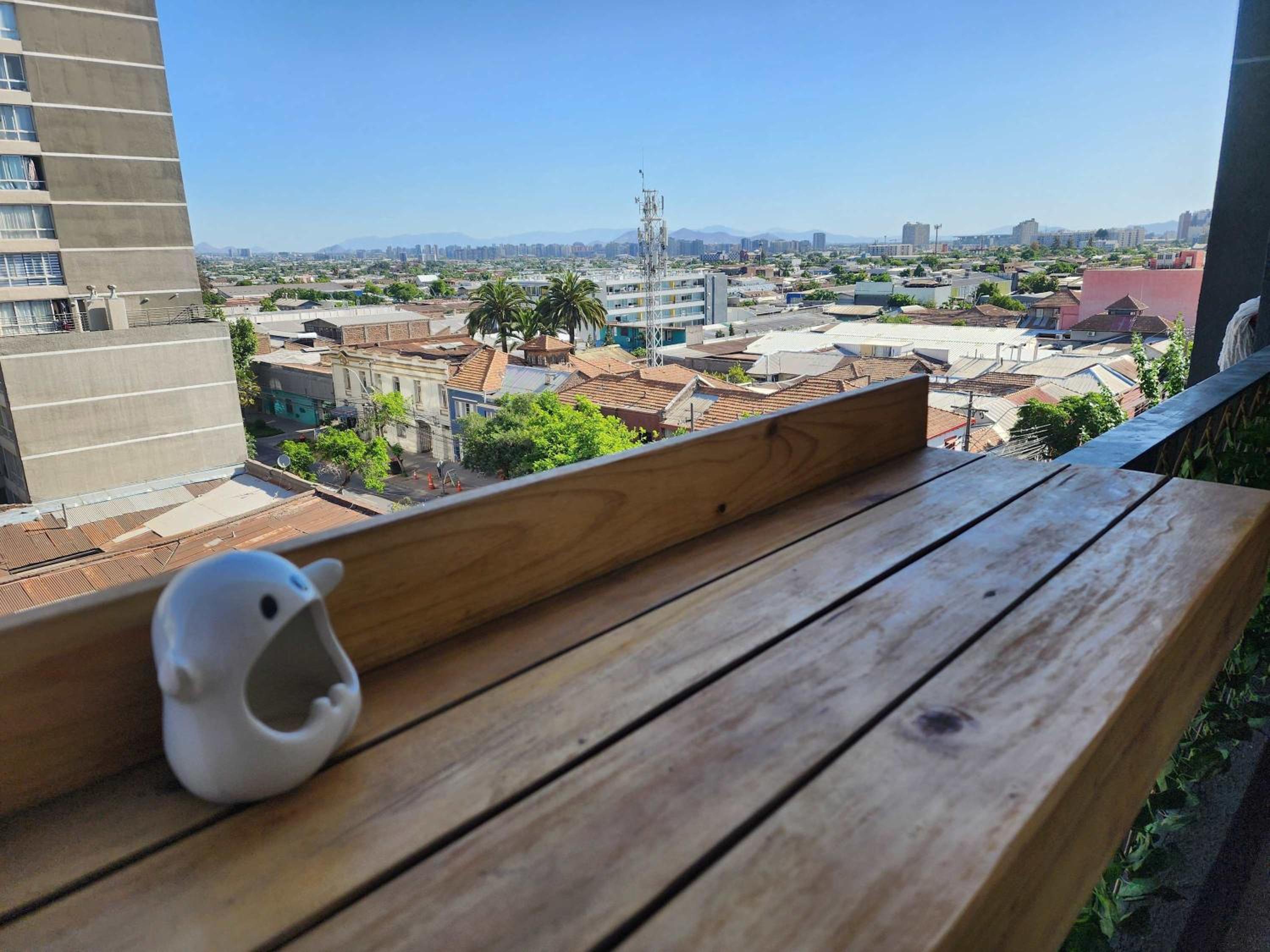 HOM I Luminoso Studio 2PAX con Terraza en Santiago