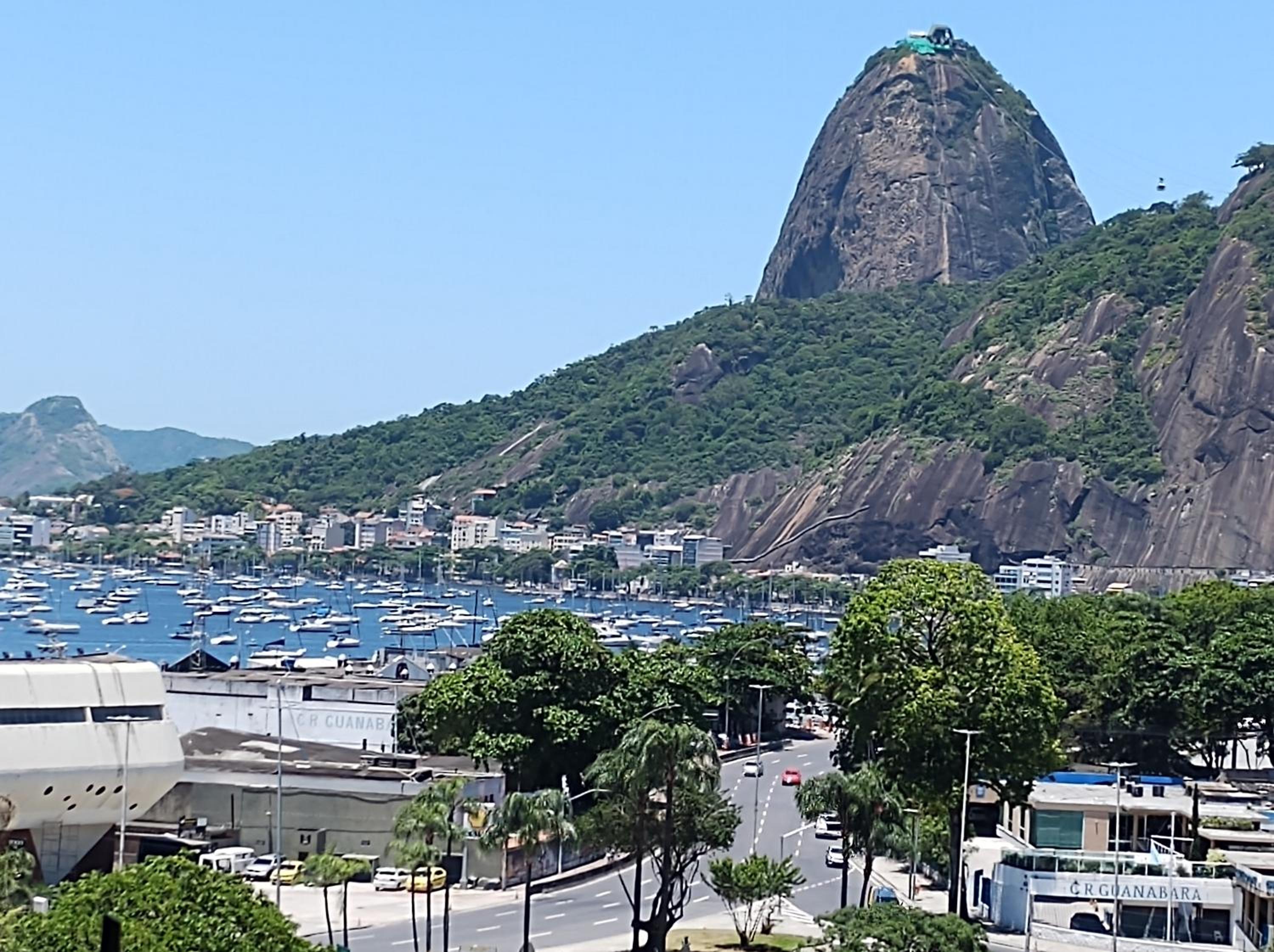 Kitnet com vista do Pão de Açúcar e Enseada de Botafogo