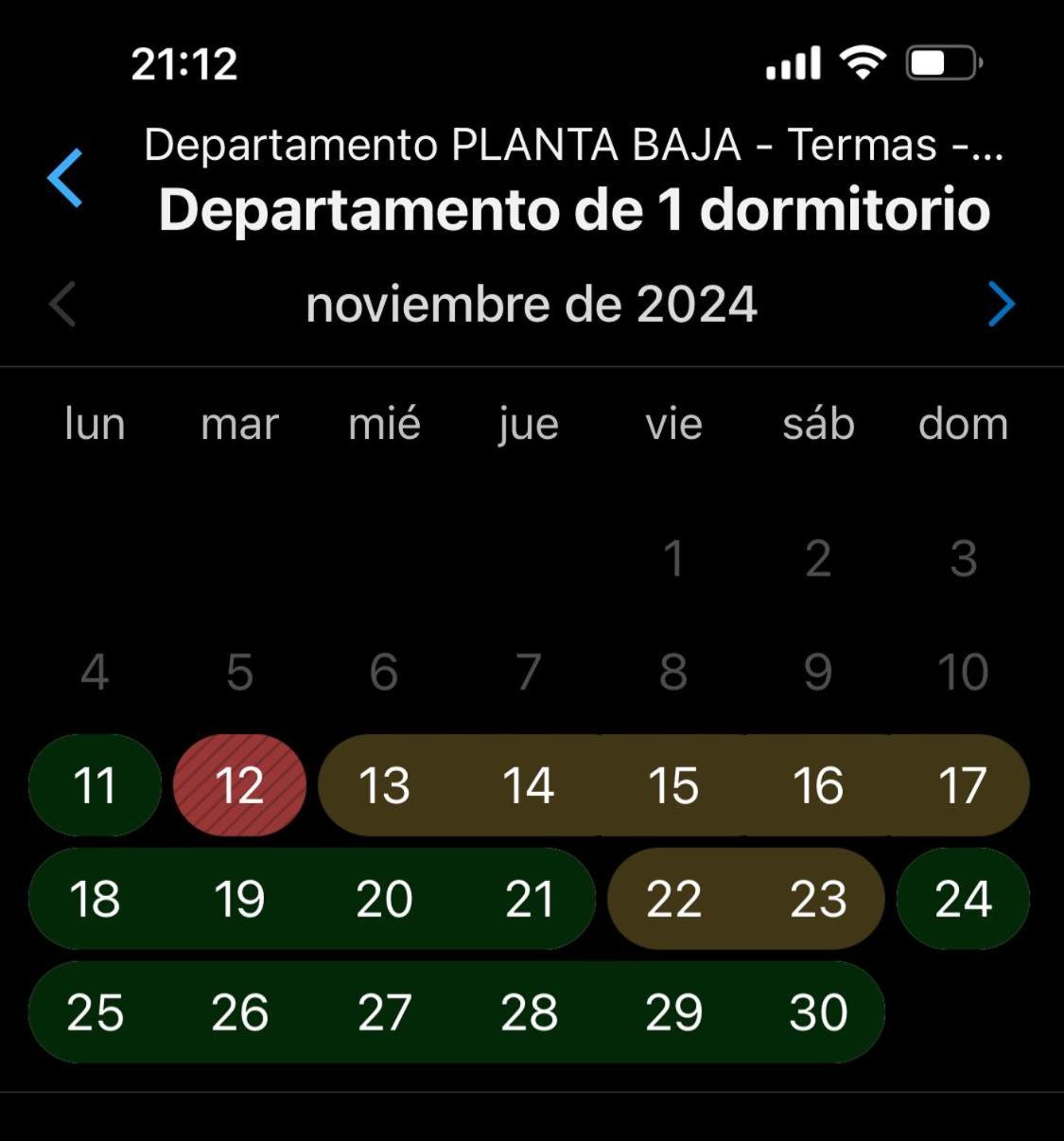 Departamento PLANTA BAJA - Termas - Agua de Vida