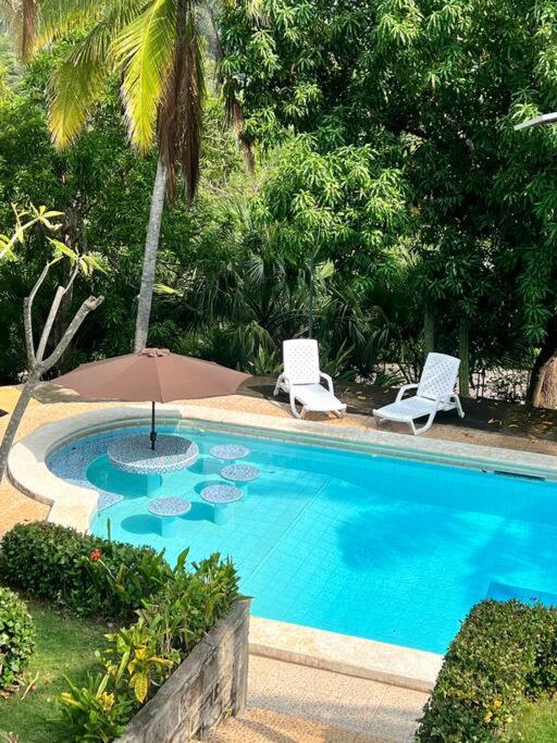 Ocean-View Villa in Cerromar Private Pool 5 min to El Tunco Surf City view 3
