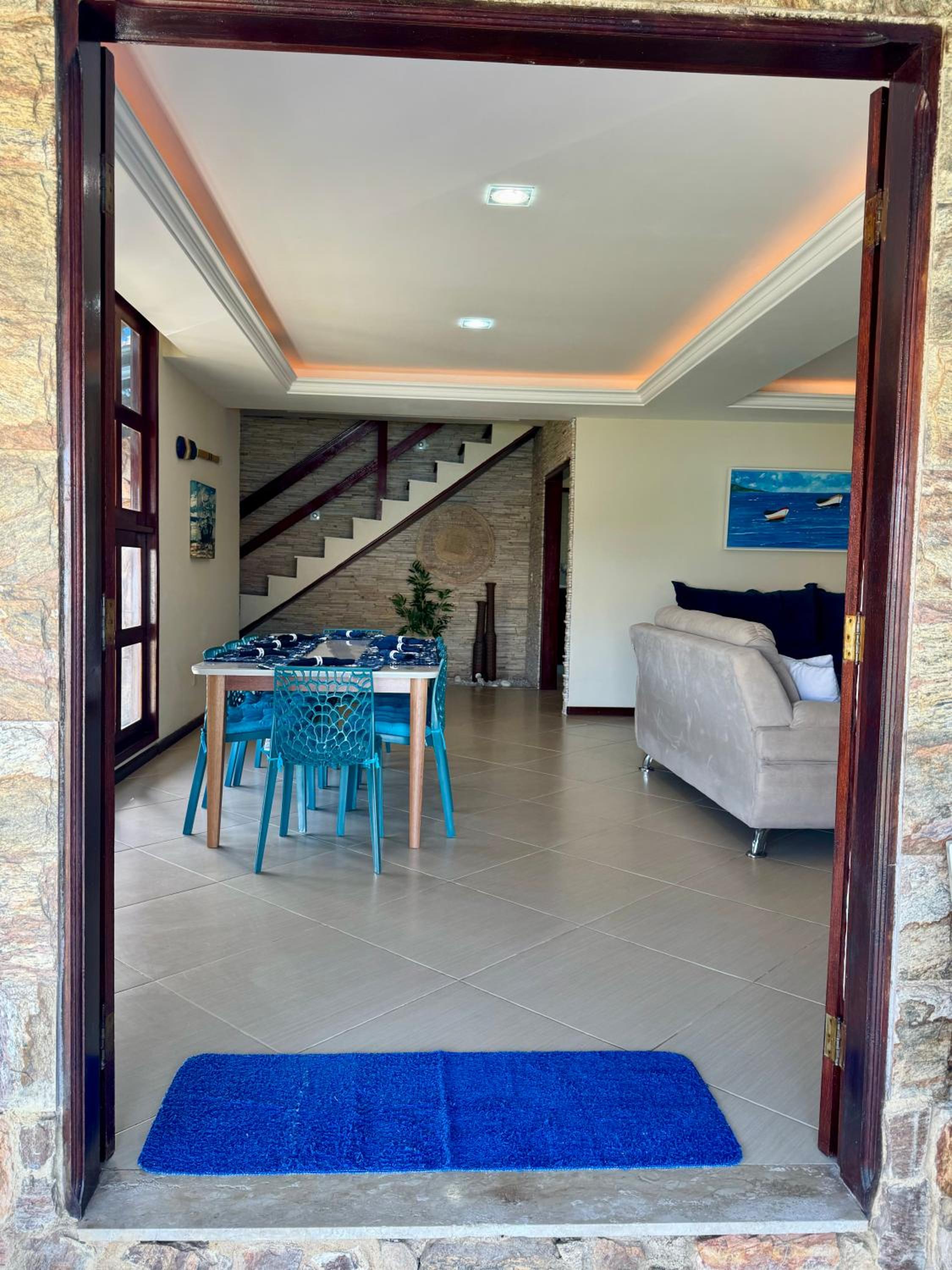 Casa Azul Caiçara - Aconchego e Calmaria