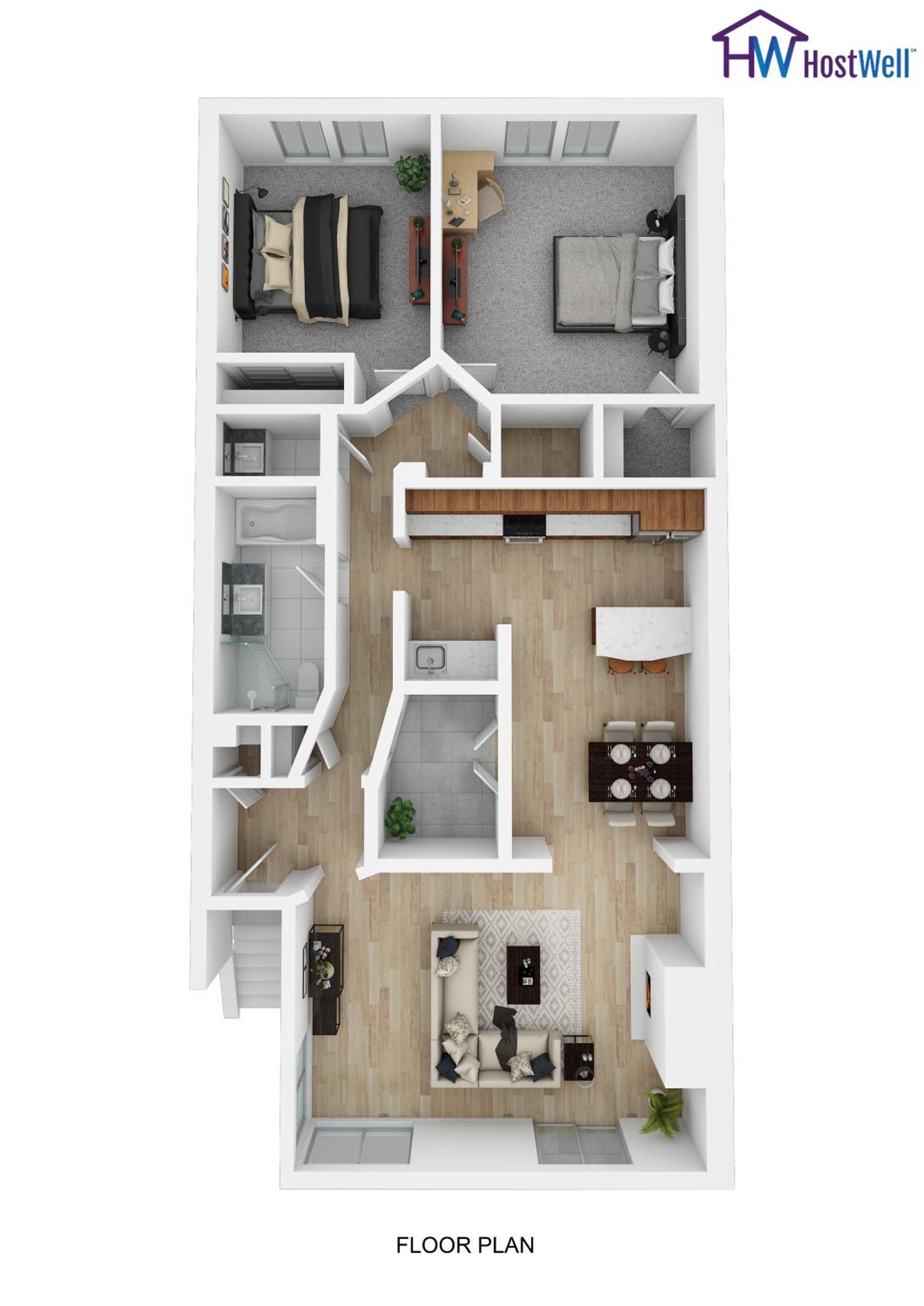 Spacious 2br Near Ocean & Sutro Heights Park view 3