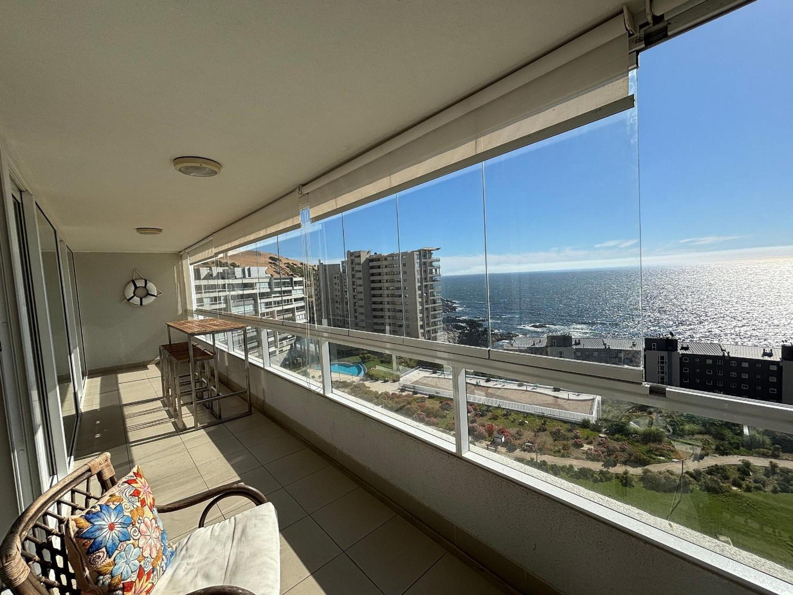 Depto Full Vista al Mar y Jardines