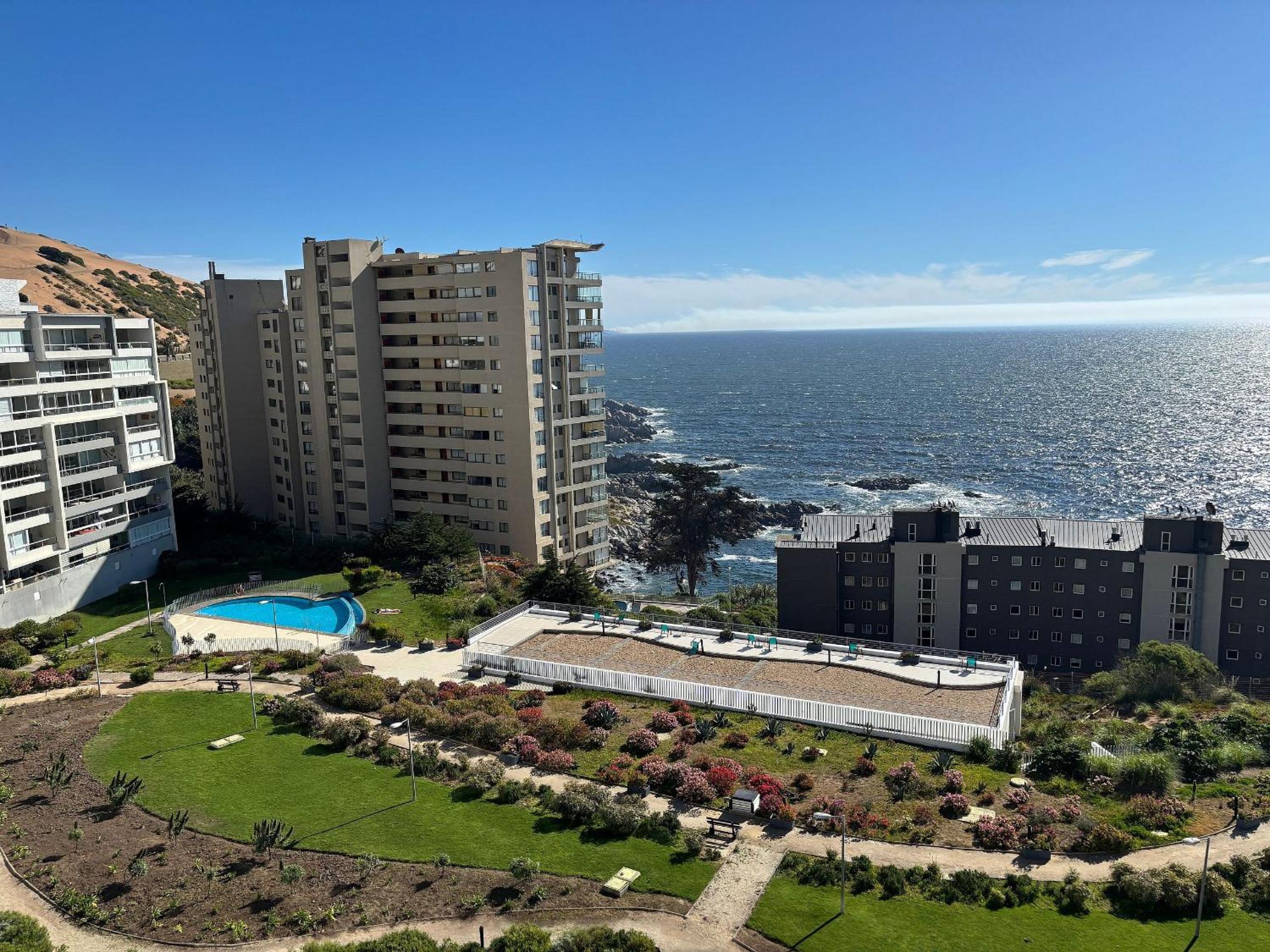 Depto Full Vista al Mar y Jardines