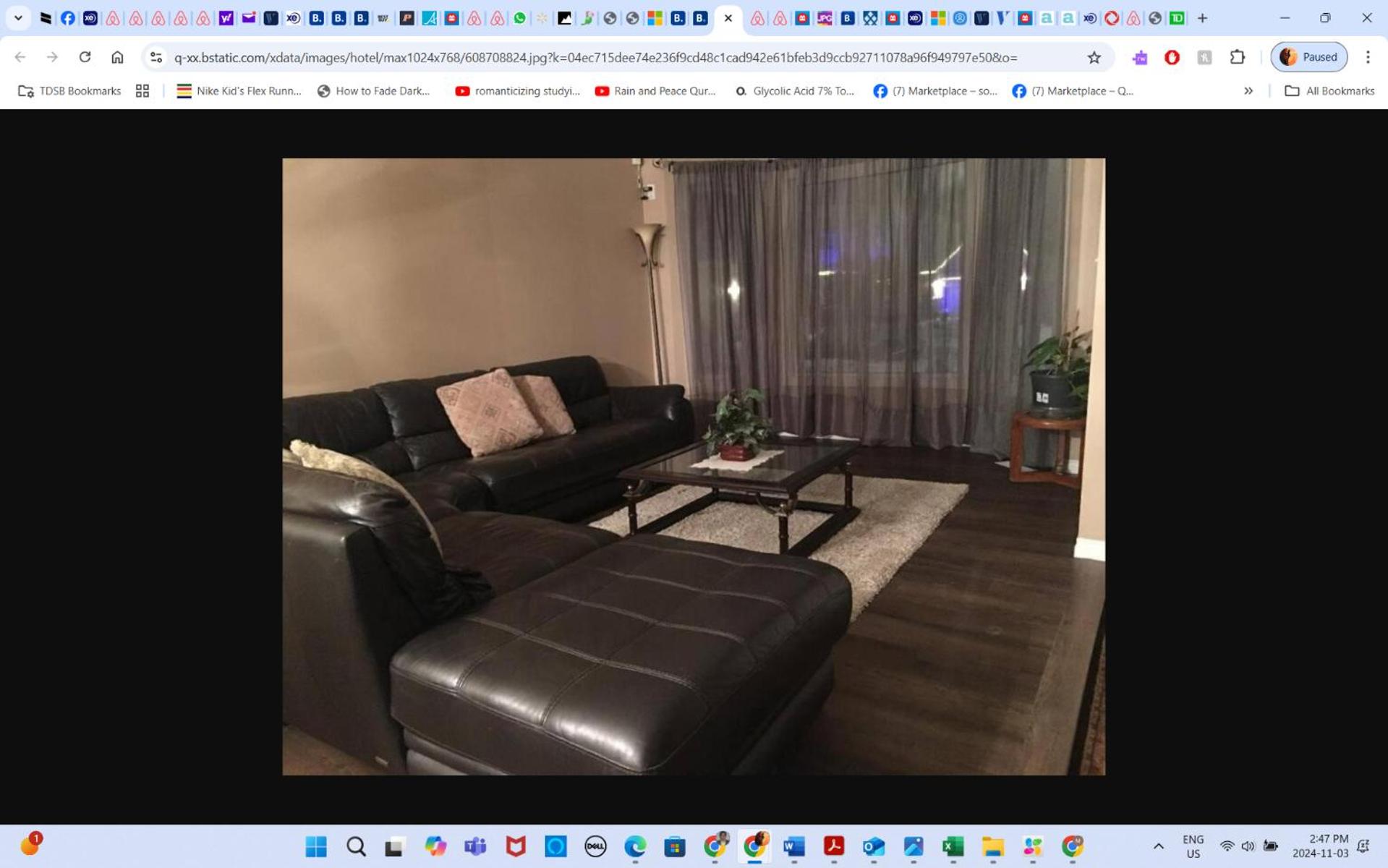 Main floor room 4, 22 minute from airport