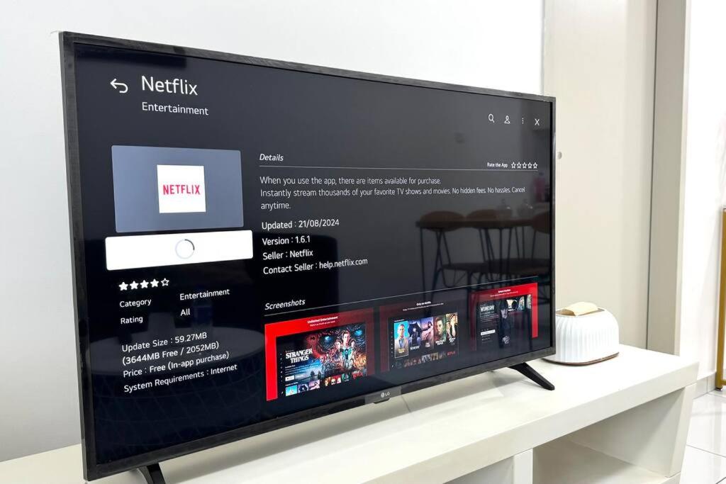 Sky Trees Bukit Indah AEON 2BED 5pax netflix Aircond
